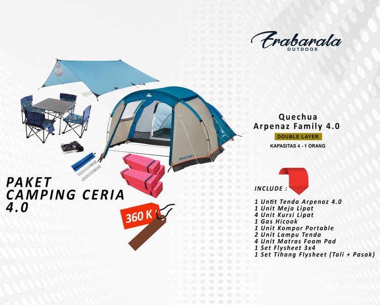 Paket Camping Ceria 4.0